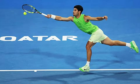 கத்தார் ஓபன் டென்னிஸ்: அரையிறுதிக்கு முன்னேறினார் அல்காரஸ்