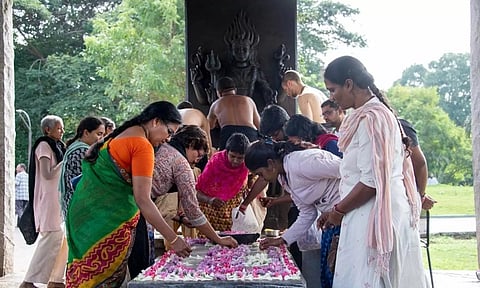 ஈஷா சார்பில் தொண்டாமுத்தூர் வட்டார மக்களுக்கு இலவச தகன சேவை