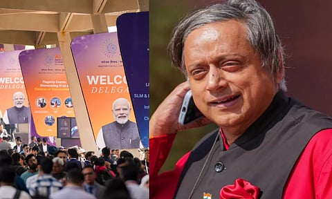 பெரிய நிகழ்வில் சிறிய குறைபாடுகள் சகஜம்.. டெல்லி ஏஐ மாநாட்டுக்கு சசி தரூர் பாராட்டு