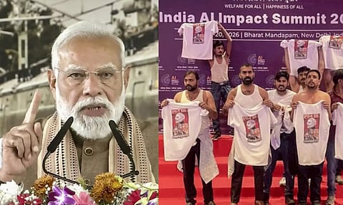 தரம் தாழ்ந்த அரசியல்.. ஏஐ மாநாட்டில் இளைஞர் காங்கிரஸ் அரை நிர்வாண போராட்டம் குறித்து பிரதமர் மோடி