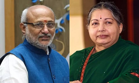 தமிழக மக்களின் இதயங்களில் அழியாத தடம் பதித்தவர் ஜெயலலிதா -  துணை ஜனாதிபதி