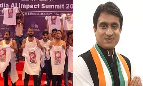 சட்டையின்றி போராடிய விவகாரம் - இளைஞர் காங்கிரஸ் தலைவர் உதய் பானு சிப் கைது