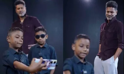 ரெண்டே பேருக்குதான் போட்டியே... நடிகர் பிரபு தேவா வெளியிட்ட க்யூட் வீடியோ!