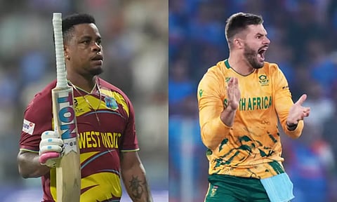 டி20 உலகக்கோப்பை: தென் ஆப்பிரிக்கா- வெஸ்ட் இண்டீஸ் இன்று பலப்பரீட்சை