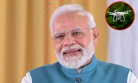 பிரதமரின் வருகையையொட்டி கிண்டி, மீனம்பாக்கம் பகுதியில் டிரோன்கள் பறக்க தடை