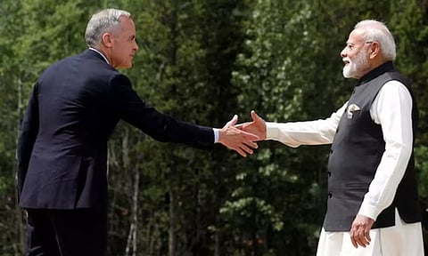 கனடா வன்முறை சம்பவங்களில் இந்தியாவுக்கு தொடர்பு என்ற குற்றச்சாட்டு வாபஸ்?.. கார்னி பயணத்தால் மாறிய காட்சி