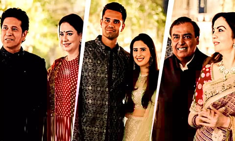 அர்ஜுன் டெண்டுல்கர் திருமணம்... கணபதி பூஜை நடத்திய அம்பானி குடும்பத்தினர்... வைரலாகும் வீடியோ!