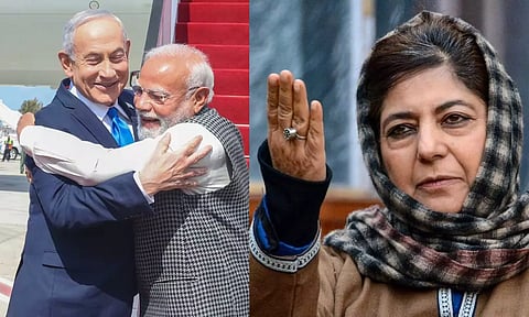 பிரதமர் மோடியின் இஸ்ரேல் பயணம் மகாத்மா காந்தியின் இந்தியாவுக்கு நல்லதல்ல: மெகபூபா முப்தி விமர்சனம்