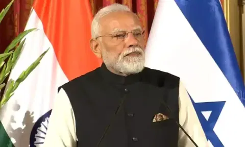 'மனிதகுலம் ஒருபோதும் மோதலுக்கு பலியாகக்கூடாது' - இஸ்ரேலில் பிரதமர் மோடி பேச்சு!
