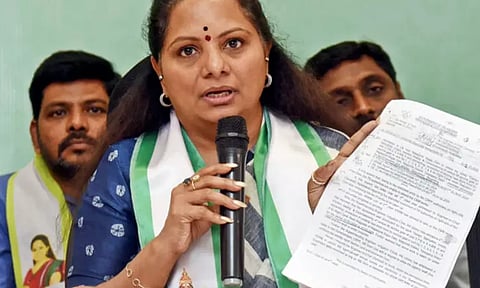 பொய்களின் வலையை நீதித்துறை உடைத்துவிட்டது- சந்திரசேகர ராவ்வின் மகள் கவிதா