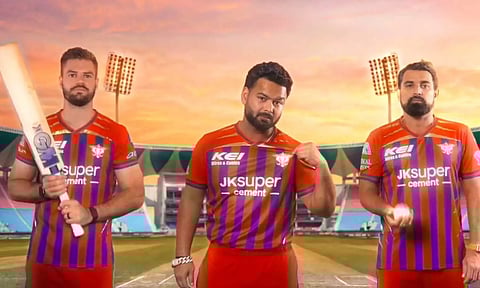 2026 ஐபிஎல் போட்டிக்கான ஜெர்சியை அறிமுகம் செய்த எல்.எஸ்.ஜி. அணி