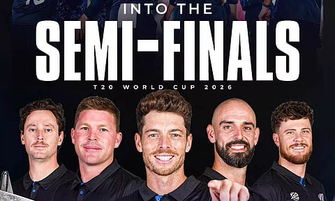 டி20 உலகக் கோப்பை: அரையிறுதிக்கு முன்னேறியது நியூசிலாந்து