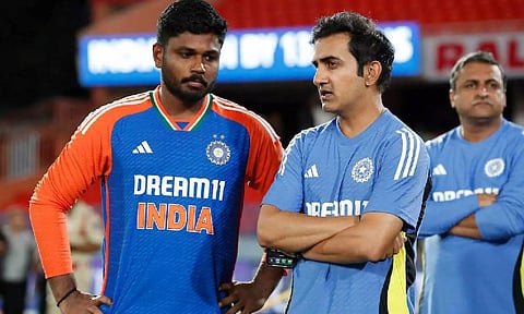 எம்புட்டு மண்டகனம்... துபே அடித்த பவுண்டரிகள்தான் சஞ்சு சாம்சன் பற்றி பேச காரணம் - கம்பீர்