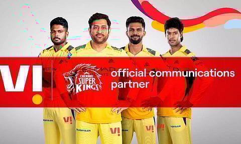 சென்னை சூப்பர் கிங்ஸ் அணியுடன் கைகோர்த்த Vi நிறுவனம்