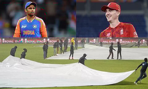 டி20 உலகக் கோப்பை: மழையால் தடைப்பட்டால் இந்தியாவுக்கு ஆப்பு- ஐசிசி விதி சொல்லுவது என்ன?