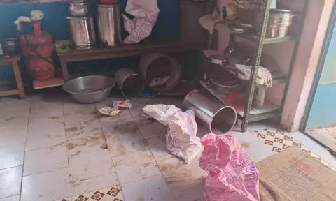 குன்னூர் அருகே 18-வது முறையாக அங்கன்வாடியை சூறையாடிய கரடி!