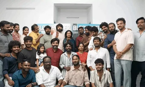 வருத்தப்படாத வாலிபர் சங்கம் பாணியில் வெற்றிக் கொண்டாட்டம்... வீடியோ வெளியிட்ட தாய் கிழவி படக்குழு..!