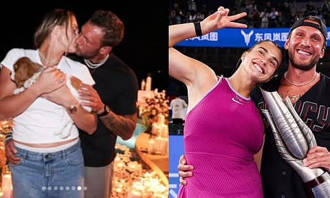 #ArynaSabalenka காதலரை கரம்பிடித்த சபலென்கா- வைரல் வீடியோ