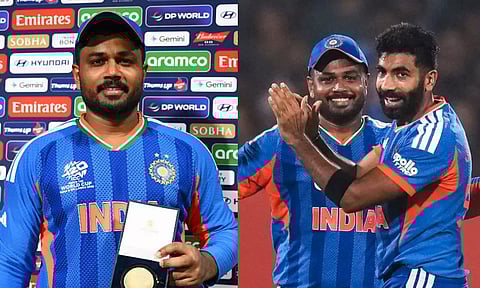 தனித்துவமான பந்து வீச்சாளர்... ஆட்டநாயகன் விருதுக்கு பும்ரா தகுதியானவர்- சஞ்சு சாம்சன்