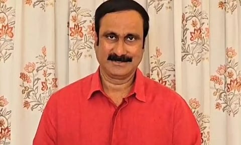 மத்திய கைலாஷ் எல் வடிவ மேம்பால ஊழலை தார் பூசி மறைக்க முடியாது - அன்புமணி கண்டனம்