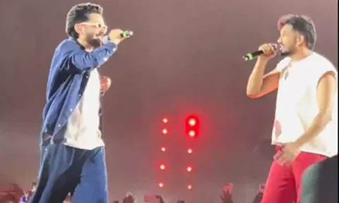 VIDEO: ஹிப் ஹாப் ஆதி #concert - சர்ப்ரைஸ் என்ட்ரி கொடுத்து 'எதிர்நீச்சல் அடி' பாடலை பாடிய அனிருத்