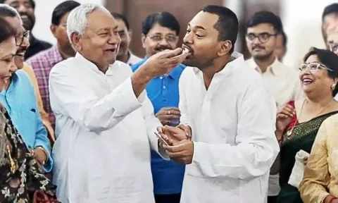 பீகாரில் வாரிசு அரசியல்.. நிதிஷ் குமார் மகன் JDU-வில் ஐக்கியம்- அடுத்த துணை முதல்வர் ஆக வாய்ப்பு | Bihar Politics