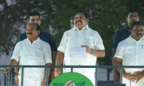 எம்.ஜி.ஆர் அழிக்க நினைத்த கட்சியில் ஓ.பன்னீர்செல்வம் அடைக்கலம் புகுந்துள்ளார்- இ.பி.எஸ்