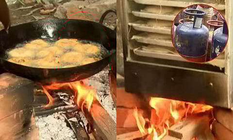 Gas Shortage | சிலிண்டர் தட்டுப்பாடு, பிரியாணி, பரோட்டா கிடையாது - விறகு அடுப்புகளுக்கு மாறும் ஓட்டல்கள்