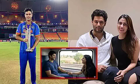 T20 WorldCup வென்ற கையோடு மனைவியுடன் ரெயிலில் ரகசியமாக பயணம் மேற்கொண்ட சிவம் துபே