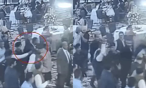 Assassination Attempt | நூலிழையில் உயிர்தப்பிய பரூக் அப்துல்லா - வைரலாகும் பகீர் வீடியோ