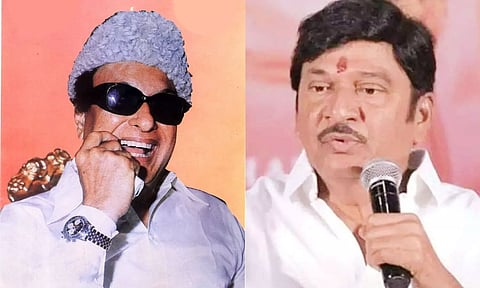 எம்ஜிஆர் பற்றி கீழ்த்தரமான பேச்சு.. தெலுங்கு நடிகர் மன்னிப்பு கேட்க தென்னிந்திய நடிகர் சங்கம் வலியுறுத்தல் | Rajendra Prasad