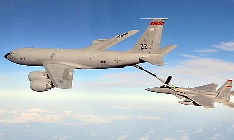 Iran War | ஈராக்கில் விபத்துக்குள்ளான அமெரிக்காவின் கே.சி.-135 ரக ராணுவ விமானம்