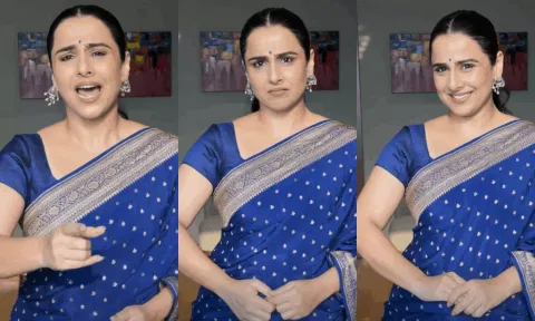 Vidya Balan | கவுண்டமணி, செந்தில் காமெடிக்கு ரீல்ஸ் செய்த வித்யா பாலன்