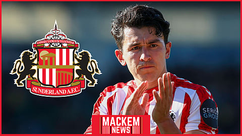 Luke O'Nien joined Sunderland in 2018. (Credit: Imago)