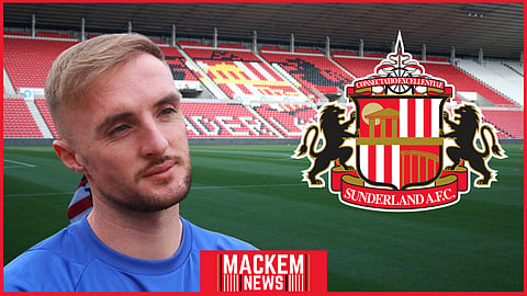 Carl Winchester has reflected on his time at Sunderland. (Credit: Imago/Shrewsbury Town YouTube)