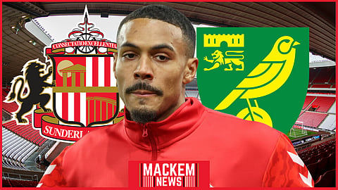 Wilson Isidor struggled for Sunderland against Norwich. (Credit: Imago)
