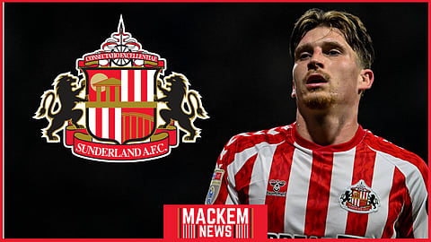 Dennis Cirkin left Tottenham to join Sunderland in 2021. (Credit: Imago) 