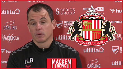 Sunderland manager Regis Le Bris [Credit: Sunderland AFC YouTube]