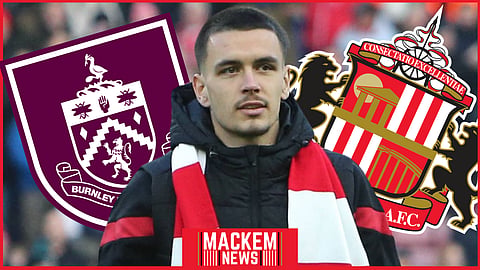 Enzo Le Fee made his Sunderland debut v Burnley. (Credit: Imago)