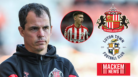 Regis Le Bris could axe Chris Rigg for Sunderland v Luton. (Credit: Imago)