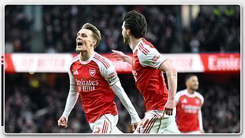 പ്രീമിയര്‍ ലീഗ് തലപ്പത്ത് ആഴ്‌സണല്‍; തിരിച്ചുവരവിന്റെ പാതയില്‍ ലിവര്‍പൂള്‍