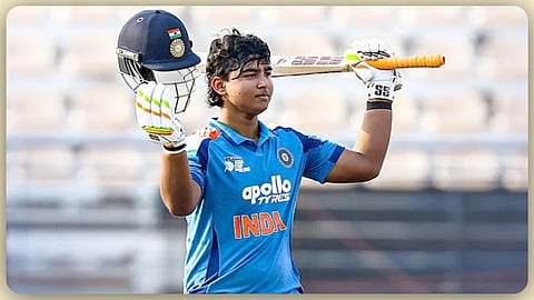 '4 സിംഗിൾ, 10 സിക്‌സ്, ഒരു ഫോർ, 28 പന്തില്‍ 68'; വൈഭവിന്റെ തീപ്പൊരി പ്രകടനം