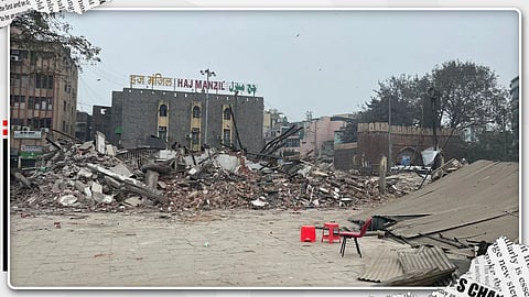 തുര്‍ക്ക്മാന്‍ ഗേറ്റിൽ ബുൾഡോസർ രാജ്; സംഘര്‍ഷം തടയാൻ പോലീസ്–ആര്‍എഎഫ് വിന്യാസം ശക്തമാക്കി