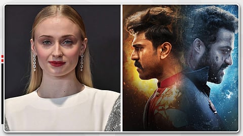 'ആർആർആർ ഒരുപാട് ഇഷ്ടമായി, ബോളിവുഡ് സിനിമയിൽ അഭിനയിക്കണം'; 'ഗെയിം ഓഫ് ത്രോൺസ്' താരം സോഫി ടർണർ