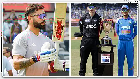 സച്ചിനെ വീഴ്ത്തുമോ കിങ് കൊഹ്‌ലി; ആദ്യ ഏകദിനത്തില്‍ കിവീസിന് ശക്തമായ തുടക്കം