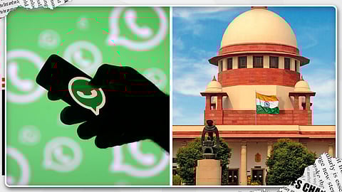 ഇന്ത്യൻ നിയമങ്ങൾ പാലിക്കാനാവില്ലെങ്കിൽ രാജ്യം വിടുക; വാട്സാപ്പിനോട് സുപ്രീം കോടതി