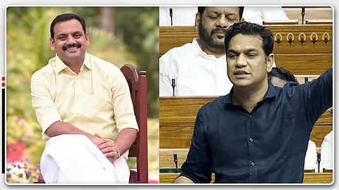 ലോക്സഭയിലെ പ്രതിപക്ഷ പ്രതിഷേധം; ഹൈബിയും ഡീനും ഉൾപ്പെടെ 8 എംപിമാർക്ക് സസ്‌പെൻഷൻ