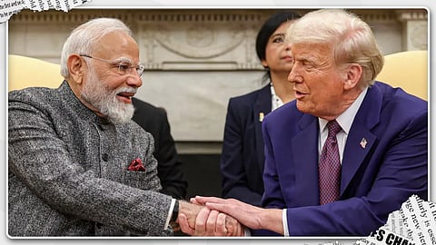 ഇന്ത്യ-അമേരിക്ക ഇടക്കാല വ്യാപാരക്കരാറിന് ധാരണയായി; ട്രംപിന് നന്ദി പറഞ്ഞ് മോദി