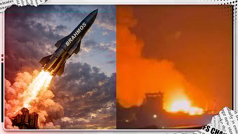 ഓപ്പറേഷന്‍ സിന്ദൂർ; ബ്രഹ്മോസ് മിസേല്‍ പാക് വ്യോമത്താവളത്തില്‍ നടത്തിയ മിന്നലാക്രമണത്തിന്‍റെ ദൃശ്യങ്ങള്‍ പുറത്ത്