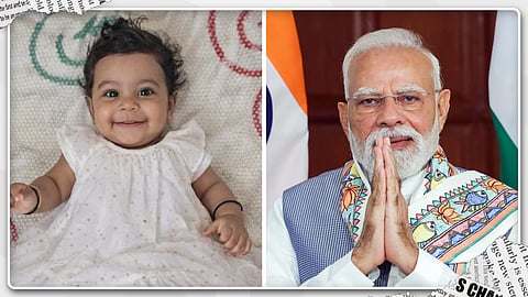 'അവയവദാനം മഹാദാനം'; ആലിൻ ഷെറിന്റെ മാതാപിതാക്കളെ അഭിനന്ദിച്ച് പ്രധാനമന്ത്രി